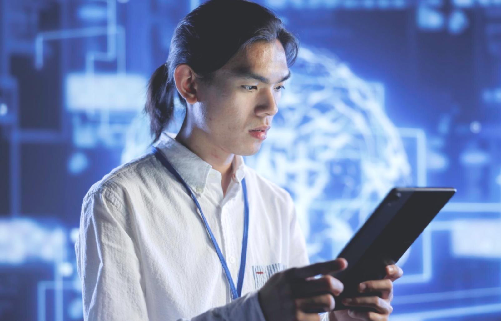 Mobile app testing environment showing multiple devices running test scenarios simultaneously